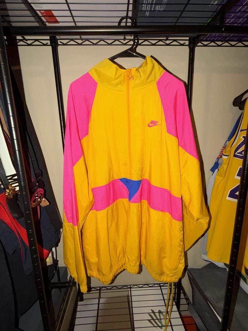 Nike Vaporwave Anorak Jacket Size XXL Multi-Color